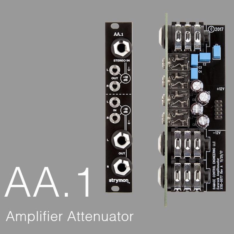 鍵盤楽器 strymon AA.1 AA.1 Amplifier & Attenuator Eurorack Module - Strymon