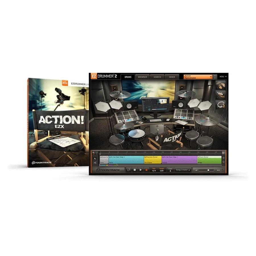 TOONTRACK/EZX - ACTION!【オンライン納品】【在庫あり】