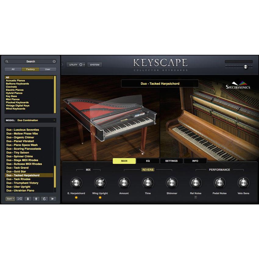 Keyscape オンライン版　ライセンス譲渡 Spectrasonics/Keyscape USBインストーラー版 : 宮地楽器Yahoo!店
