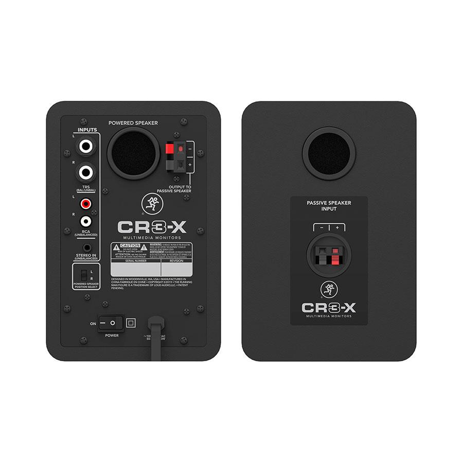 MACKIE CR3-X BLACK インシュレーター付き MACKIE CR3-X BLACK インシュレーター付き