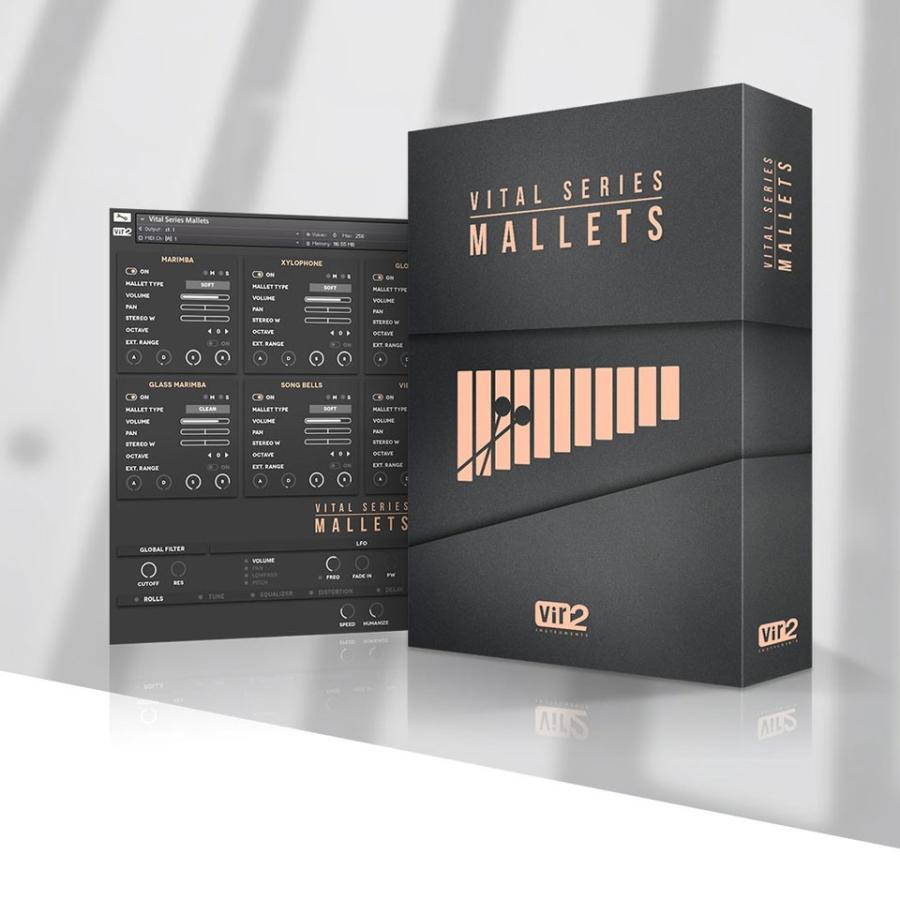 VIR2/VITAL SERIES: MALLETS【〜04/14 継続期間押さえる特価組織的運動】【オンライン納品】【棚卸し資産あり】 楽器、器材-プラグインソフトウエア（コード販売）-DTM、DAW