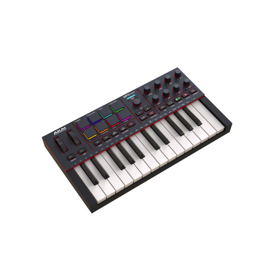 【未使用】AKAI MPK mini playミニキーボード 未使用】AKAI MPK mini playミニキーボード