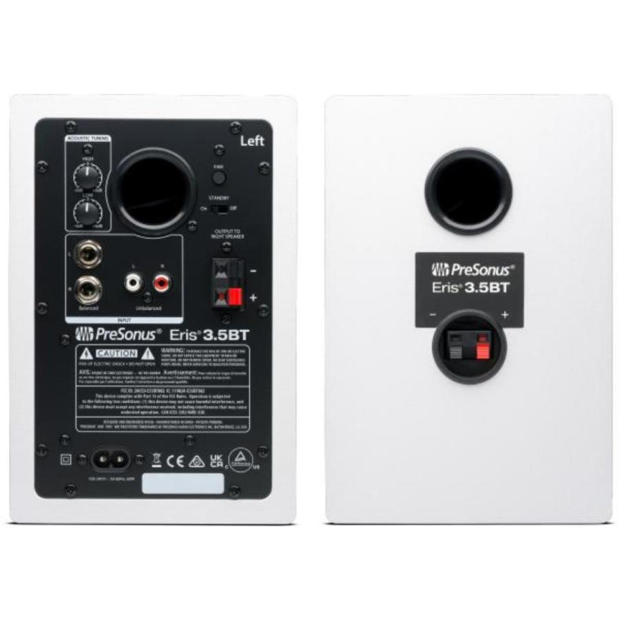 PreSonus Eris 3.5 2nd Gen ホワイト スピーカー PreSonus/ERIS 3.5BT 2nd Gen WHITE (Pair) : 宮地楽器Yahoo!店