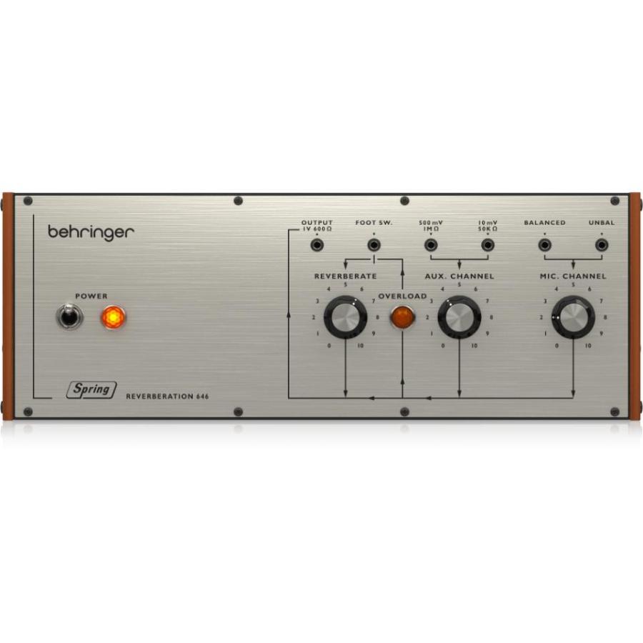 BEHRINGER/SPRING REVERBERATION 646 : 宮地楽器Yahoo!店 - 通販