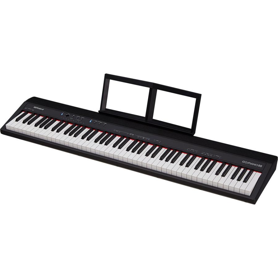 GO:PIANO88(GO-88P) 88鍵電子キーボード GO:PIANO88（GO-88PX） | 軽量ボディーの88鍵スピーカー搭載高