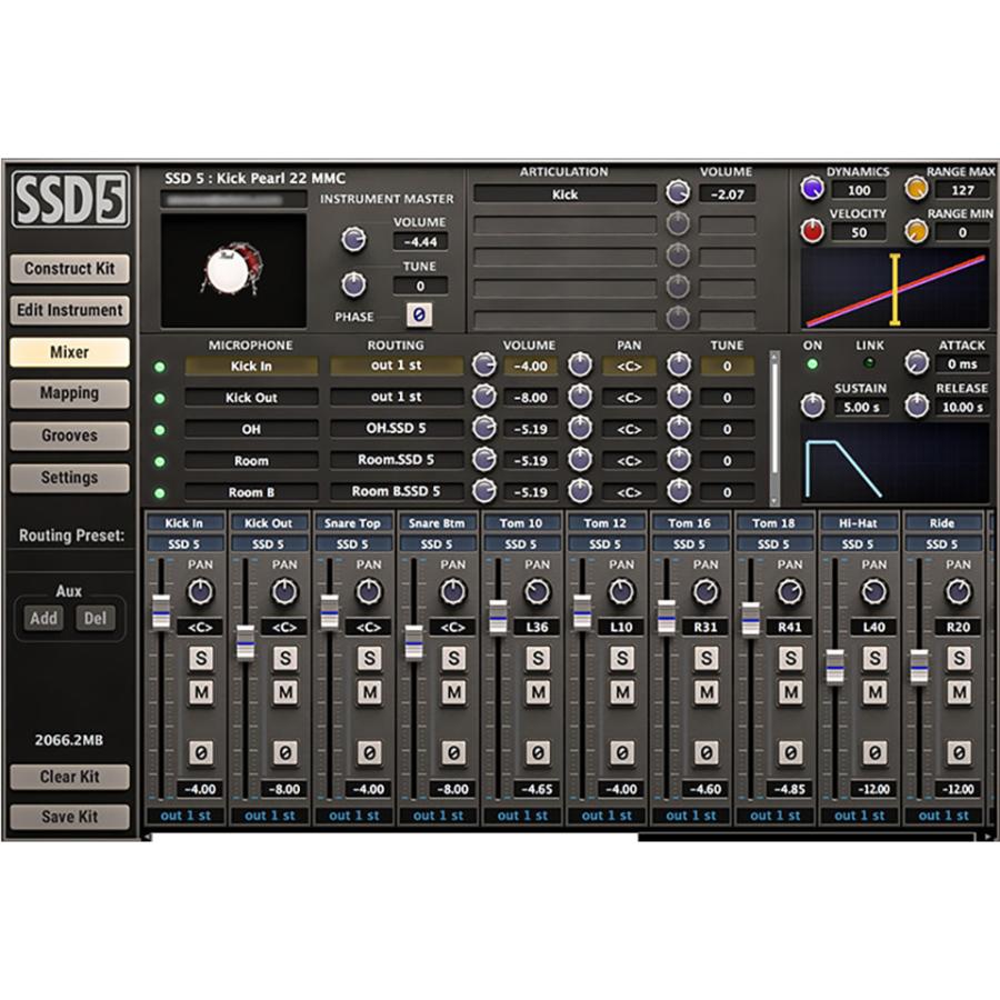 高品質特価品 Steven Slate Audio/SSD 5【オンライン納品】