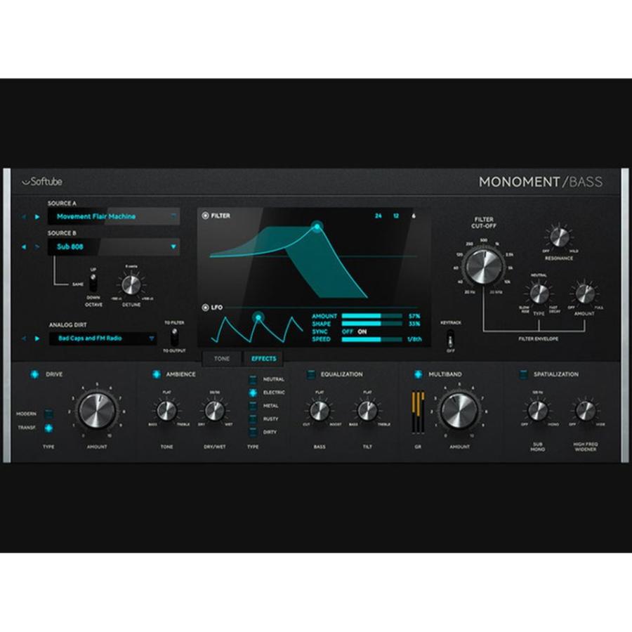 Softube/Monoment Bass【オンライン納品】 : 宮地楽器Yahoo!店 - 通販