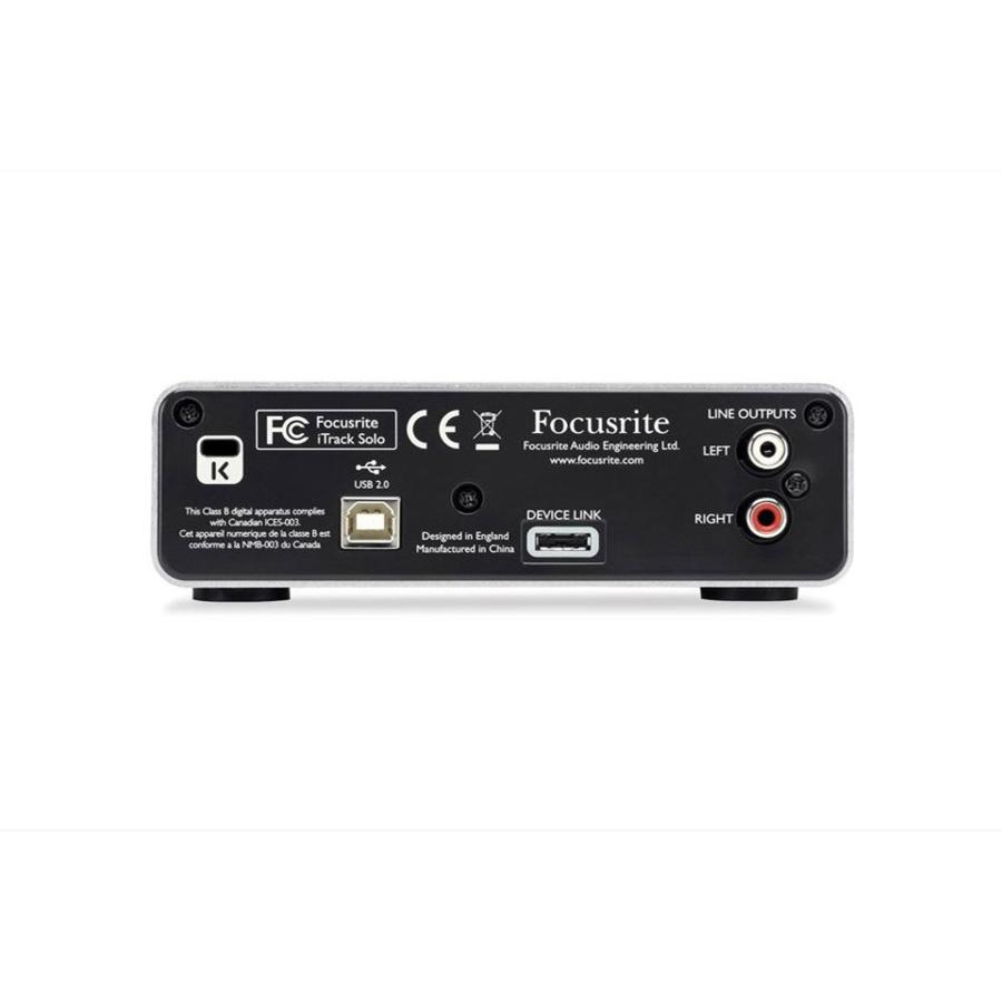 Focusrite iTrack Solo オーディオインターフェース iTrack Solo | Focusrite
