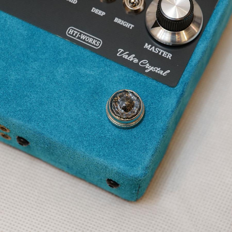 HTJ-WORKS/Valve Crystal 12AX7 Tube Preamp Black Top Light Blue