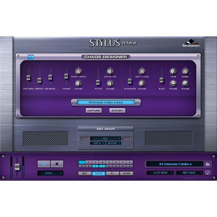 Spectrasonics/STYLUS RMX XPANDED USBインストーラー版 : 宮地楽器