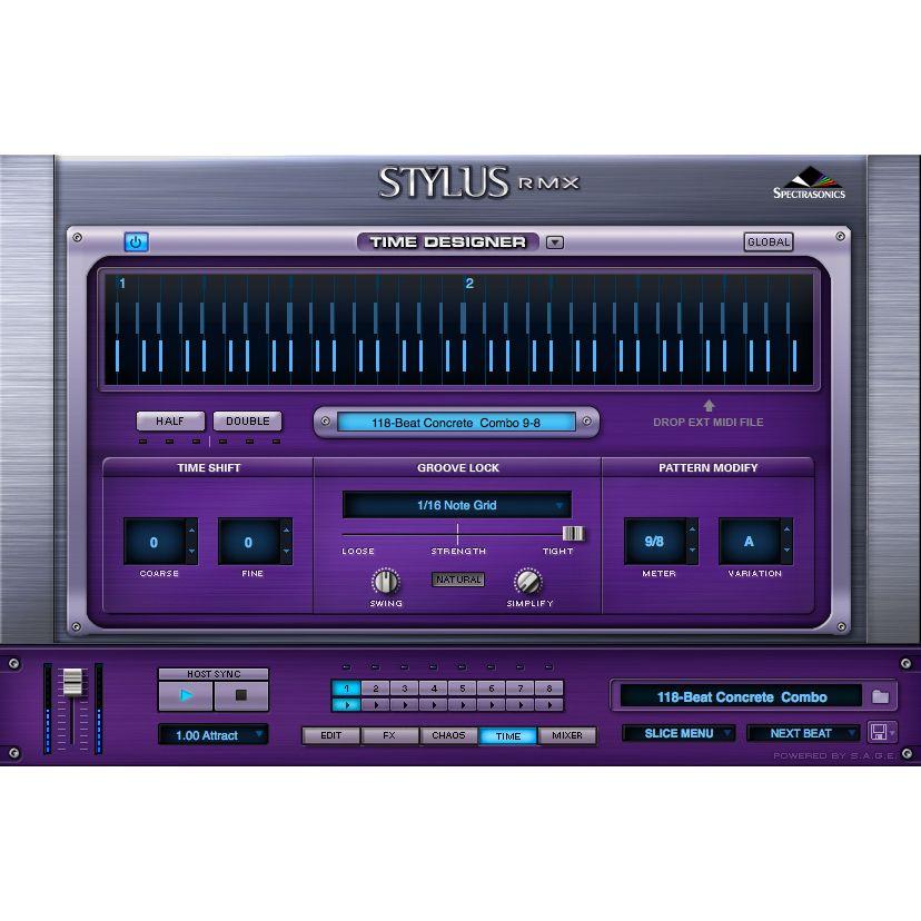 Spectrasonics/STYLUS RMX XPANDED USBインストーラー版｜mmo｜04