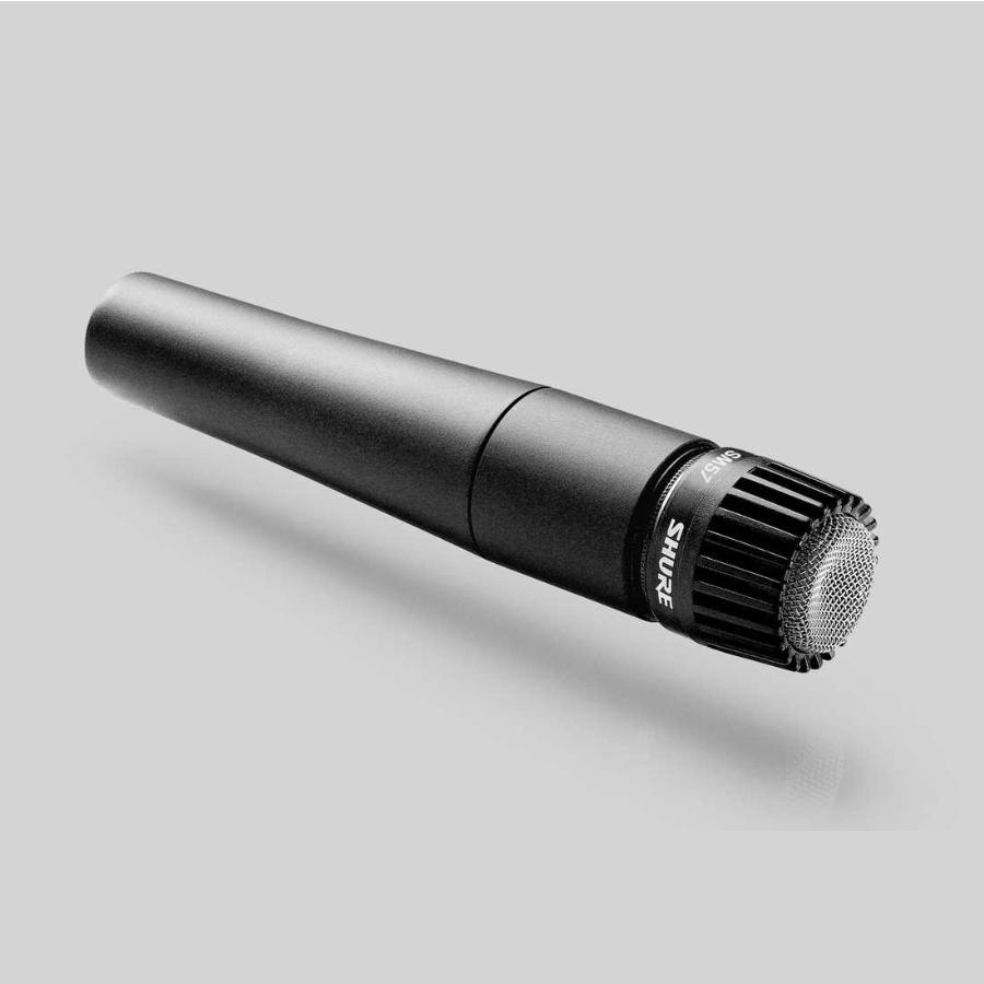 配信機器・PA機器・レコーディング機器 SHURE SM57-LCE SHURE SM57-LCE アンプ用スタンド・ケーブルセット ダイナミックマイク