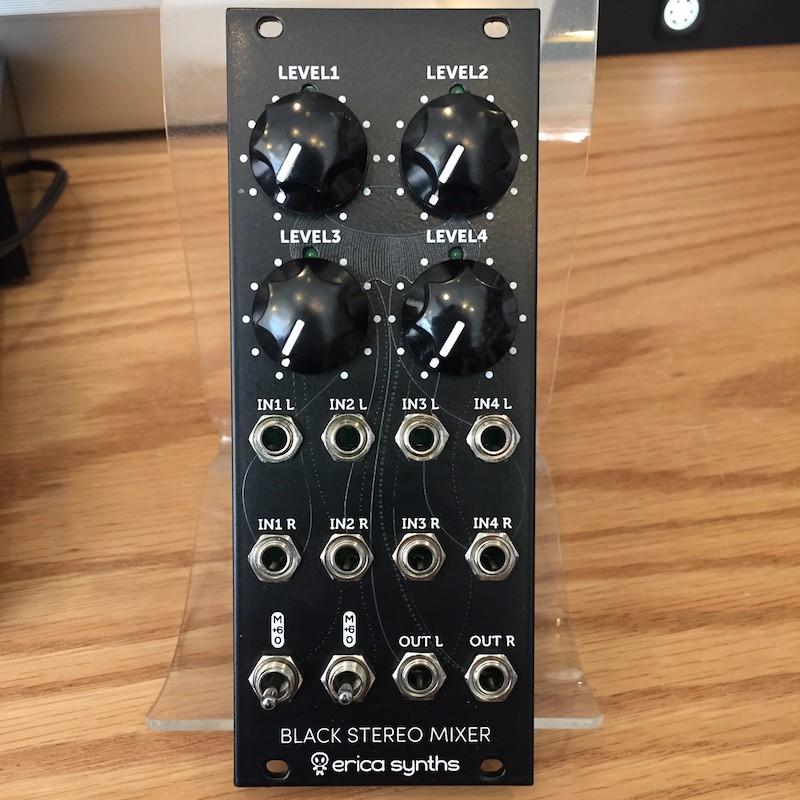 Erica Synths/Black Stereo Mixer V3【お取り寄せ商品】