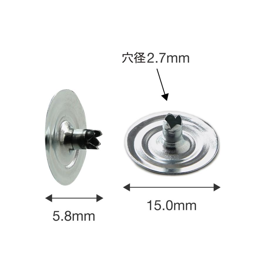 15%OFF キャンドルパーツ・座金[φ1.5cm]／10個 手作りキャンドル バーツ 原料 材料 素材 手作りキャンドル 爆買 |  | 02