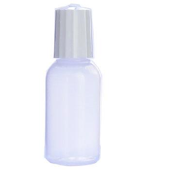 フロストプラボトル トンガリキャップ 10ml 10個 メール便0円 化粧水 トナー 容器 白色