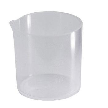 人気商品 プラスティック ミニビーカー 30ml 1個 手作りコスメ リップ クリーム アロマ 器具 ツール 道具