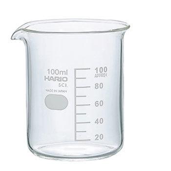 ガラスビーカー[100ml]／1個 手作りコスメ 乳化 クリーム 乳液 化粧水 美容液 アロマ 器具 ツール 道具 爆買 | 