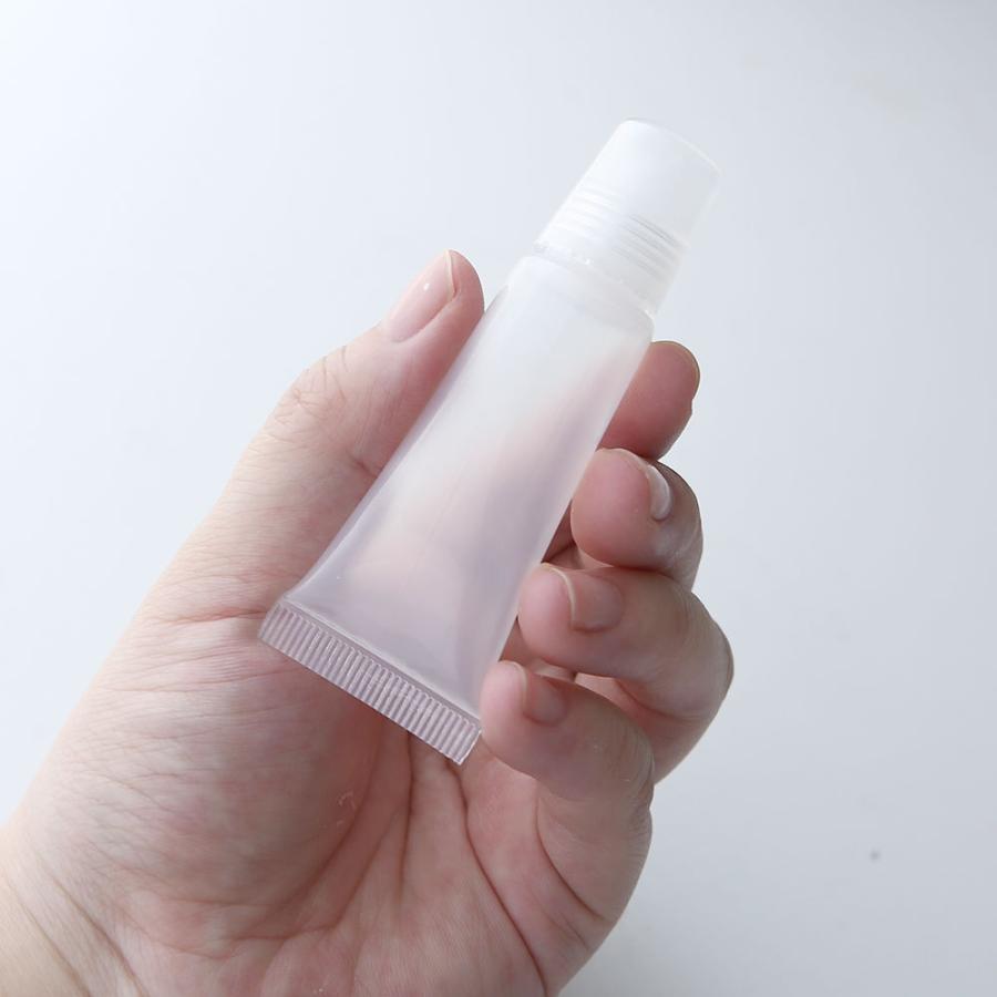 クリアリップグロスチューブ［10ml］／1個 透明 詰め替え 口紅