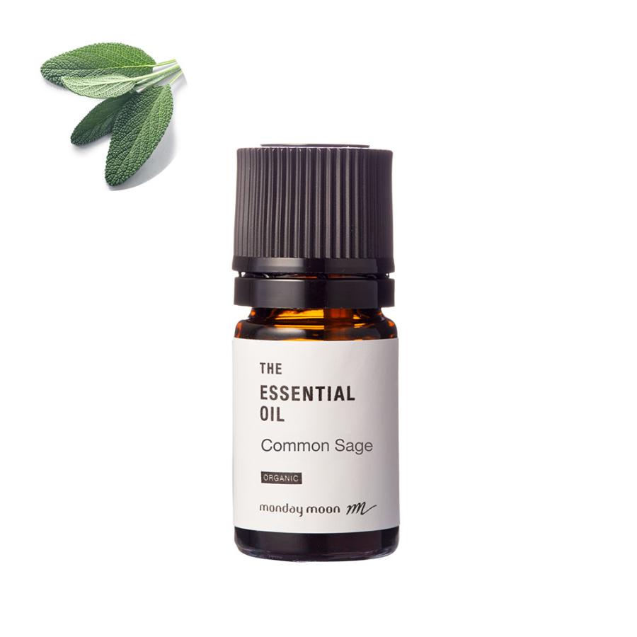 P5倍 コモンセージ・エッセンシャルオイル・オーガニック／5ml（有機栽培・Organic） 100% ピュア 天然 植物 リラックス 爆買 | 