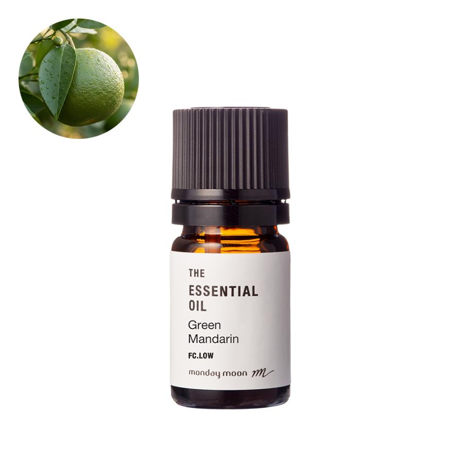 P5倍 グリーンマンダリン・ローフロクマリン・エッセンシャルオイル／5ml シトラス 100% ピュア 天然 香料 植物 柑橘 精油 アロマ オイル | 