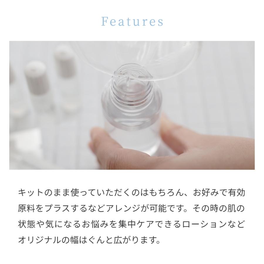 ヒアルロン酸高濃度配合 ジェントル・モイスチャーローション フルセット 手づくりコスメキット／1個 初心者向け 爆買 |  | 05