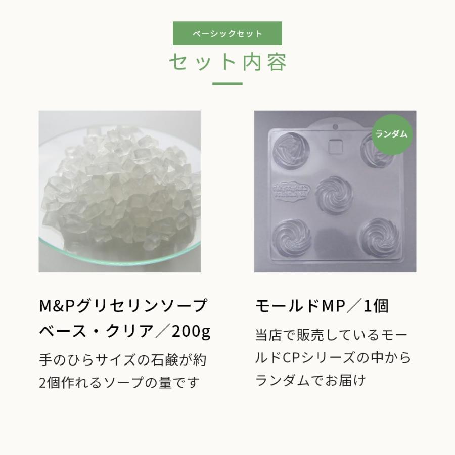 手づくり石鹸スターターセット ベーシック／1個 メール便送料無料 石鹸