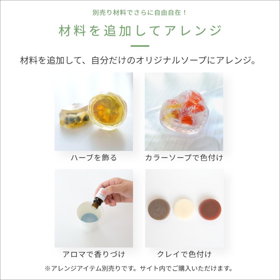 手づくり石鹸スターターセット ベーシック／1個 メール便送料無料 石鹸
