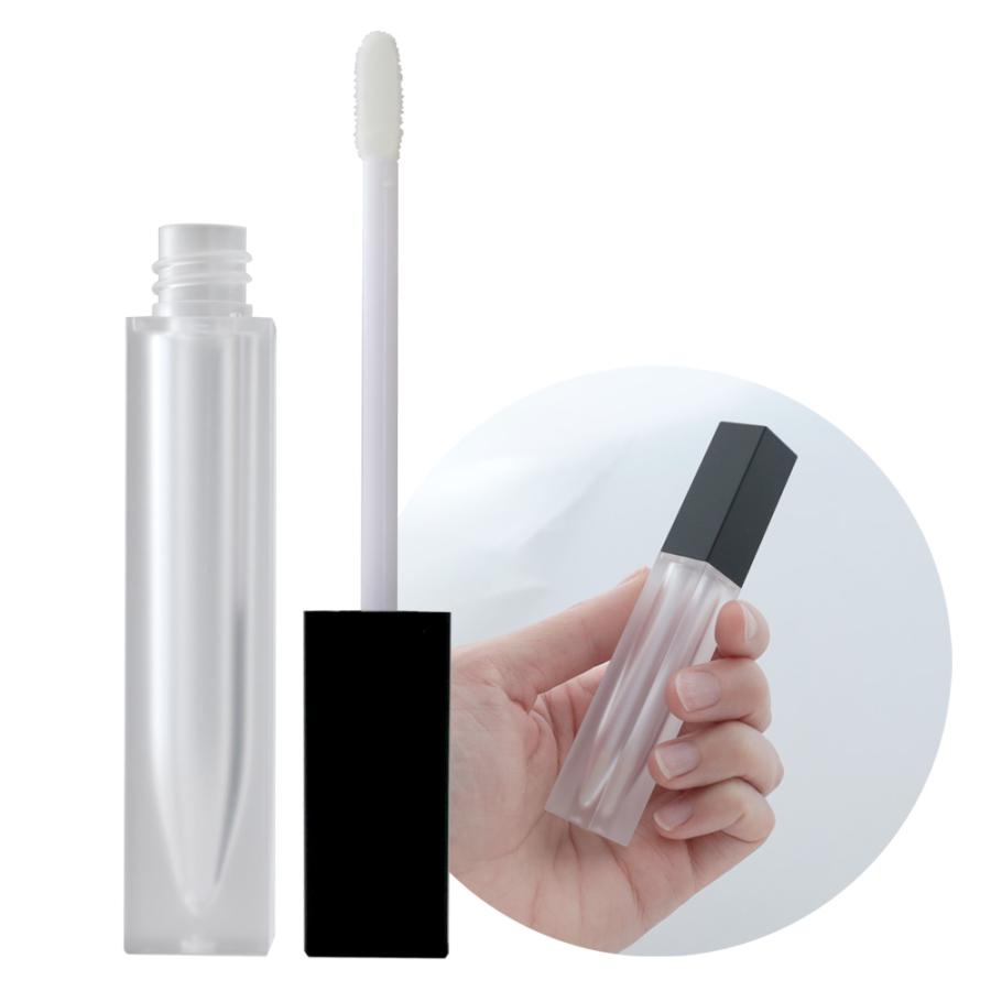 リップグロス容器・グロスチップ付／1個 7ml 透明 詰め替え 容器