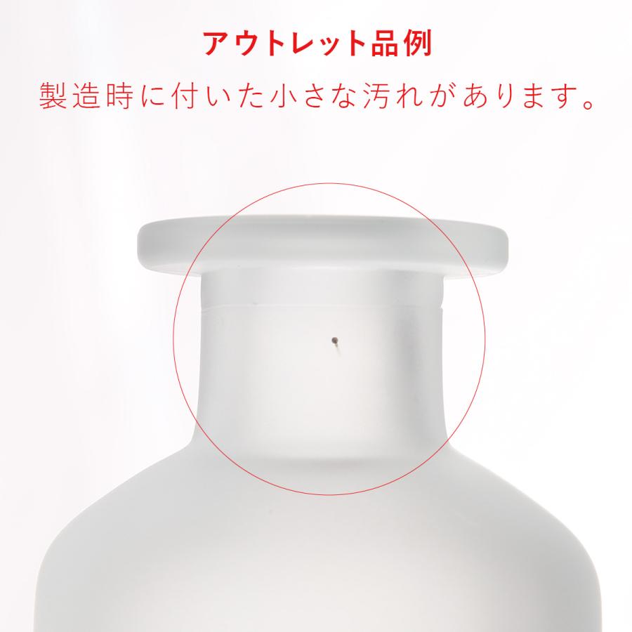 ディフューザー・ガラスボトル・フロスト・アウトレット[150ml]／1個