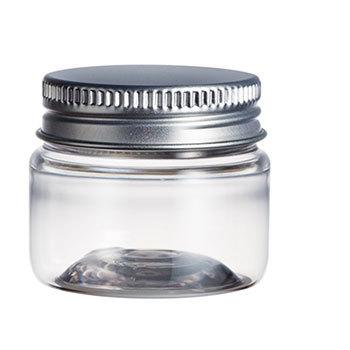 クリアプラジャー アルミキャップ 30ml 10個 クリーム 手作り化粧品 アトマイザー 詰め替え容器 手作りコスメ 専門店