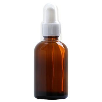 アンバーガラスボトル スポイト 60ml 1個 茶色 詰め替え容器 アトマイザー 手作りコスメ 手作り化粧品 遮光