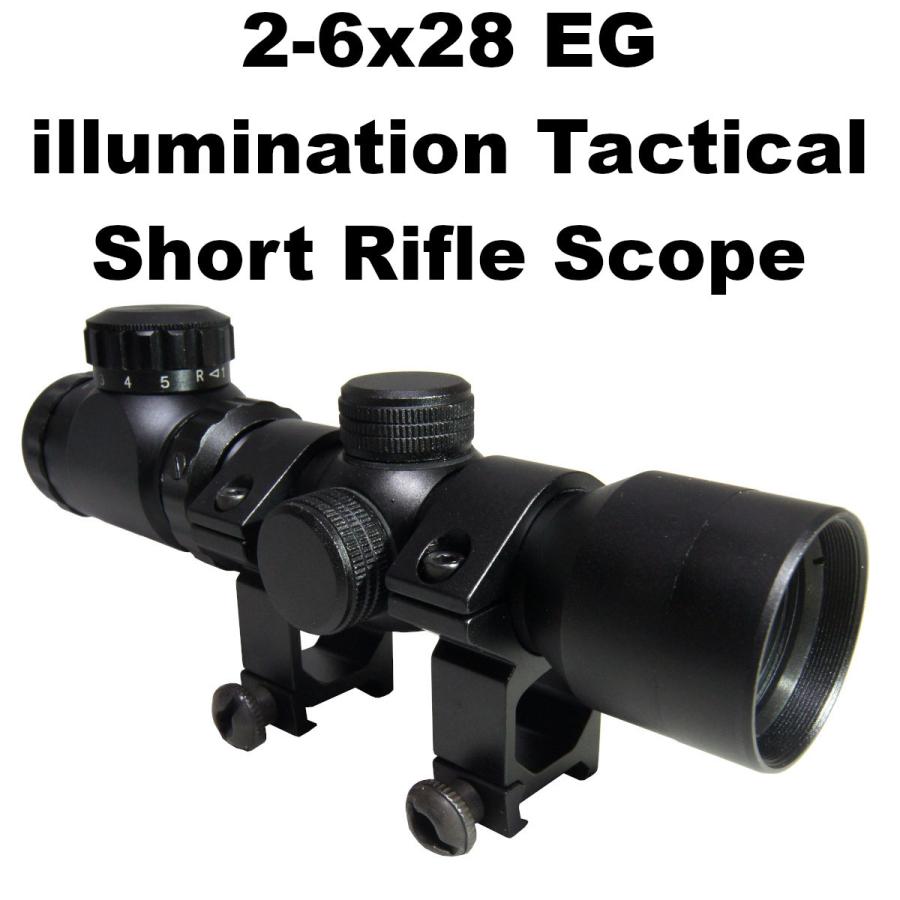 2-6x28 ライフル スコープ 20mmレイル用 マウントリング セット 1058-1492 ショートスコープ 電動ガン エアガン スナイパー :001-006:エムエムオプティクス - 通販 - Yahoo!ショッピング 2-6x28 ライフル スコープ 20mmレイル用 マウントリング セット 1058-1492 ショートスコープ 電動ガン エアガン スナイパー :001-006:エムエムオプティクス - 通販 - Yahoo!ショッピング