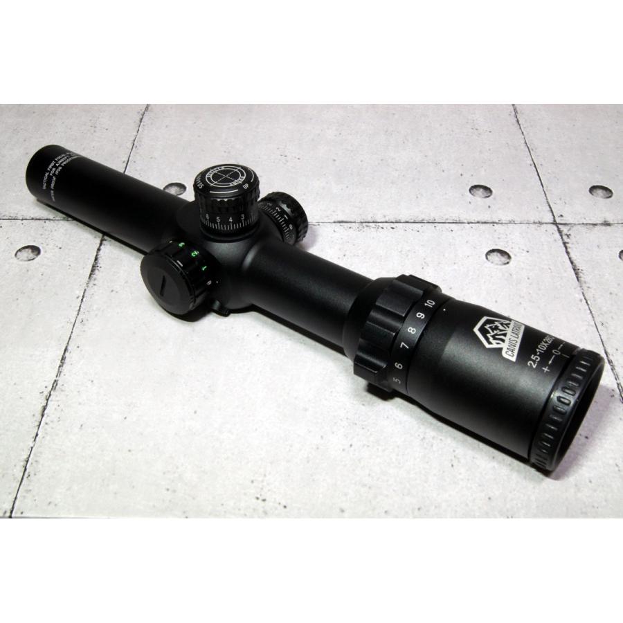 Canis Latrans Tactical 2 5 10x26 Ffp ライフルスコープ 715 1013 ファースト フォーカル プレン エアガン 電動ガン ガスガン スナイパー 715 1013 エムエムオプティクス 通販 Yahoo ショッピング
