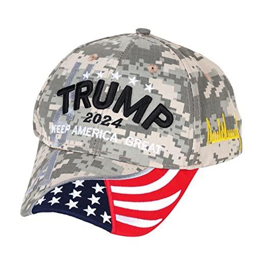 10周年記念イベントが トランプ 帽子 24 野球帽 ドナルドトランプ ベースボールキャップ キャップ 迷彩刺繍ハット アメリカ大統領 選挙活動 Columbiatools Com