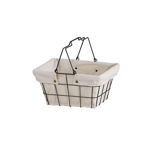 アビテ Habiter ワイヤーファブリック バスケット S Fw 601 Iv アイボリー W33 5 D25 H16 5cm 取手含まず ランキング や新製品