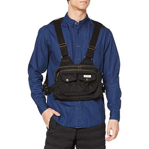 [フォックスファイヤー] 【6210151】【フィッシング】【キャンプ】チェスト ストラップ ベスト 6210151 ブラック フリー