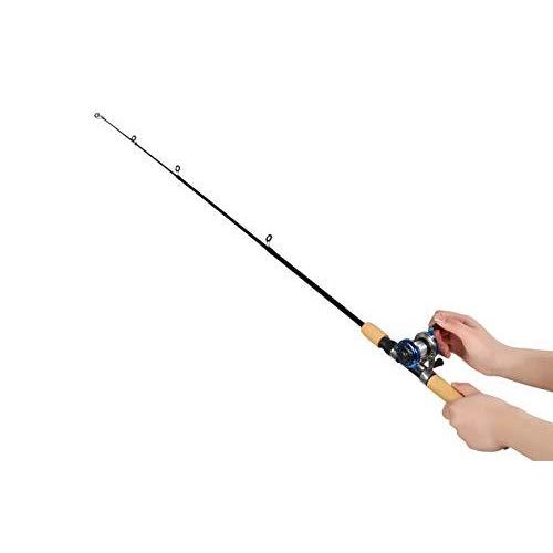 驚きの値段で 両軸リール コンパクトロッド 穴釣り用釣竿セット Viltage 100cm ブルー ロッドケース付き 海水対応 ブラクリ 穴釣り ロッドケース Www We Job Com