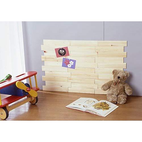 酒井産業 木かべ(6×30)30枚×2 DIY 手軽 リフォーム 壁 木かべ