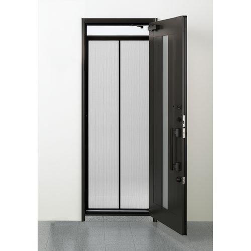 川口技研 ドア用網戸 ノーカットロータリー網戸 NC-17