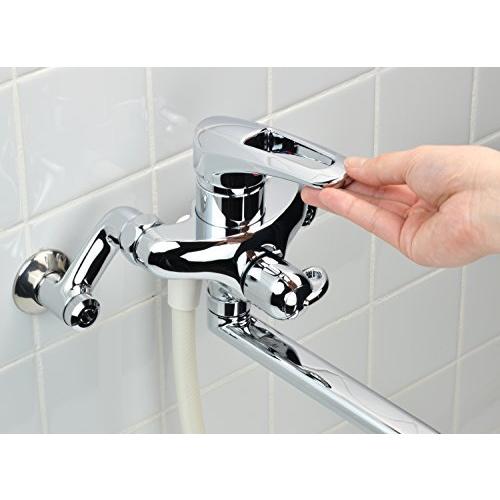 カクダイ シングルレバーバスシャワー混合栓 143-021 