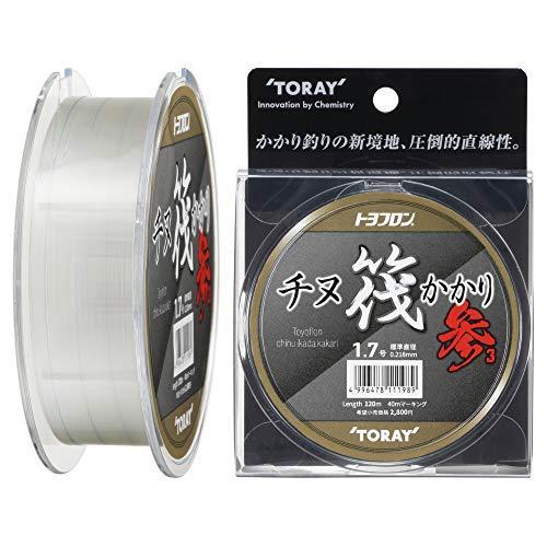 東レ Toray ライン トヨフロン チヌ筏かかり 参 1m 1 7号 正規品
