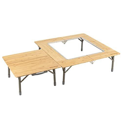 楽天市場 Kingcamp B07yc4mgqc S 2421 Kingcamp アウトドアテーブル バーベキュー テーブル 囲炉裏テーブル Diy組合 バンブー 折りたたみ テーブル ローテーブル キャンプ 焚き火 バーベキューテーブル Diy組合 S 2421 マーティン
