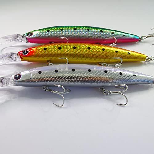 熱い販売 ネイルアート Momoルアー シーバス ヒラメ ルアー ディープシンキングミノー 125s Dr 125sdr 125mm 27g 青物対応セット アッパー ダ Www Threeriversofs Com