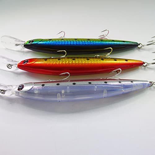 熱い販売 ネイルアート Momoルアー シーバス ヒラメ ルアー ディープシンキングミノー 125s Dr 125sdr 125mm 27g 青物対応セット アッパー ダ Www Threeriversofs Com