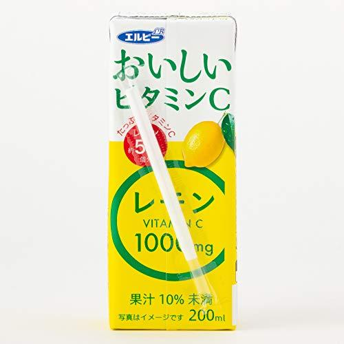エルビー おいしいビタミンCレモン 200ml ×24本｜mmp-shop｜06