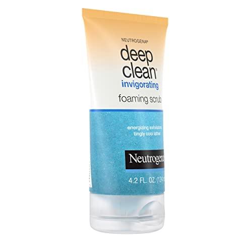 Neutrogena Deep Clean Invigorating Foaming Scrub ニキビのための皮膚の奥までキレイにする洗顔ジェ｜mmp-shop｜03