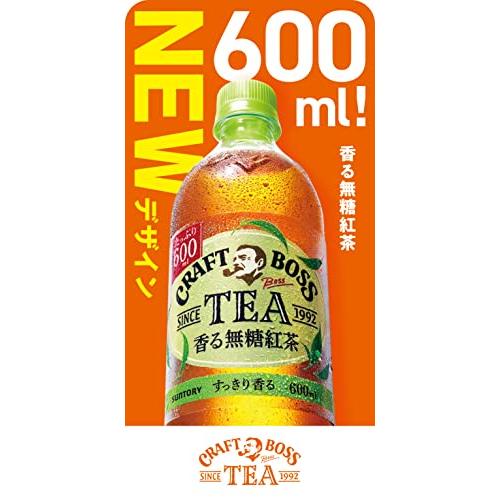 サントリー クラフトボス TEAノンシュガー 香る無糖紅茶 600ml×24本｜mmp-shop｜02