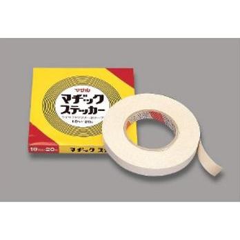 マサル工業 テープ類 マヂックステッカー(床用) 15mm 15MS｜mmq