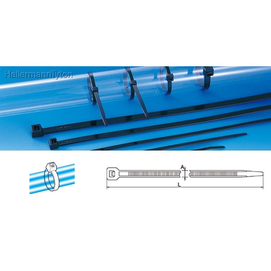 ヘラマンタイトン 結束バンド (インシュロック) ABタイ 屋外用 AB300-W