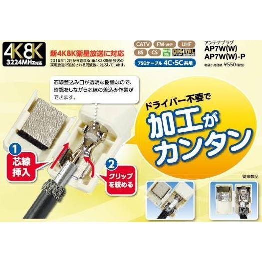 マスプロ（MASPRO） 4K・8K衛星放送（3224MHz）対応 高シールド型